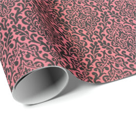 Papel De Presente Teste padrão decorativo no rosa