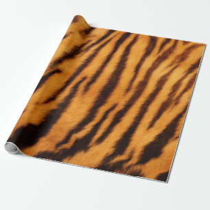 Papel De Presente Teste padrão do impressão da pele da pele do tig