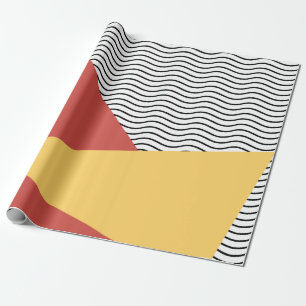 Papel De Presente teste padrão do pop art 80s