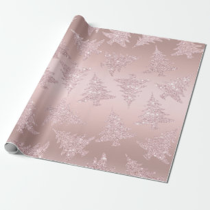 Papel De Presente Teste padrão Dourado cor-de-rosa elegante da
