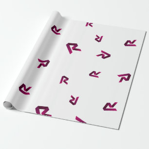 Papel De Presente Teste padrão legal do sinal da moeda de Revain