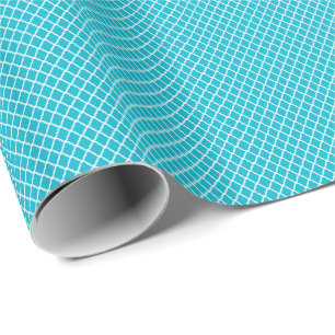 Papel De Presente Teste padrão moderno de Quatrefoil do marroquino