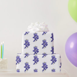 Papel De Presente Texas Bluebonnet