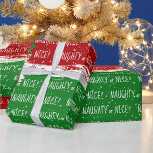 Papel De Presente Texto BONITO ou BONITO de Natal com Flocos de Neve