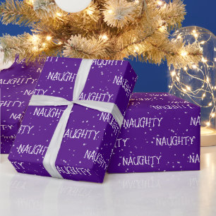 Papel De Presente Texto NEGATIVO De Natal Com Flocos De Neve