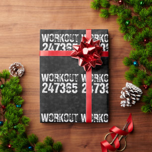 Papel De Presente Texto vestido e arranhado Workout 247365 vintage