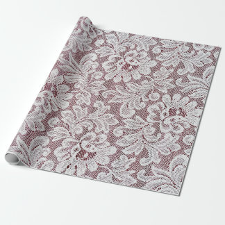 Papel De Presente Textura branca de local elegância fina com bea sem