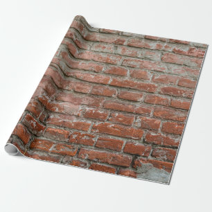 Papel De Presente Textura. Brick. Muro. Um fundo com atrizes