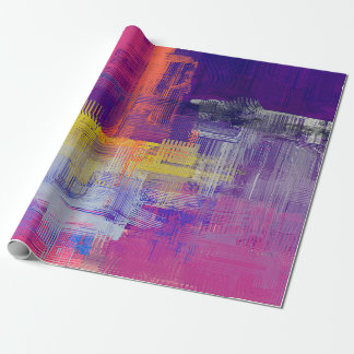 Papel De Presente textura de abstrato. Ilustração 2d. Mão expressiva