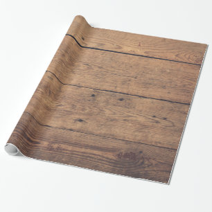 Papel De Presente Textura de madeira