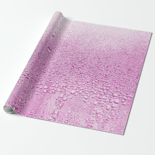 Papel De Presente Textura de uma gota de chuva sobre uma transparên