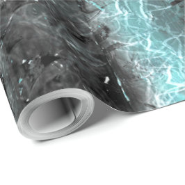 Papel De Presente Textura estranha com pequenas manchas de luz em az