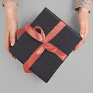 Papel De Presente Textura Negra Simples de Line bege