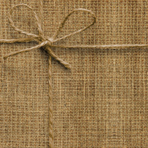 Papel De Presente Textura Realista em Burlap Simples Castanho Russo