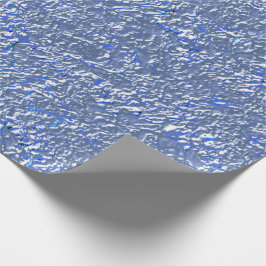 Papel De Presente Textura rústica azul e livro