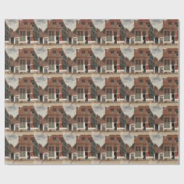 Papel De Presente The Little Street por Johannes Vermeer