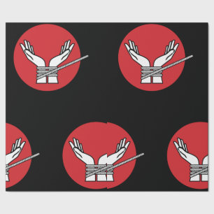 Papel De Presente Thunder_Cove com Mãos 