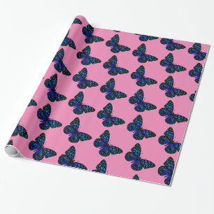 Papel De Presente Thunder_Cove da Borboleta Azul