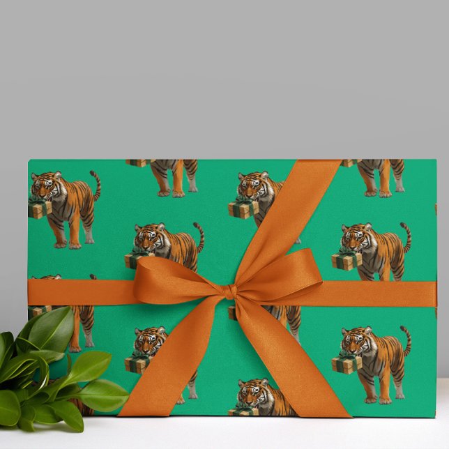 Papel De Presente Tiger Birthday (Criador carregado)