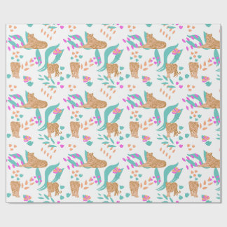 Papel De Presente Tiger Parade