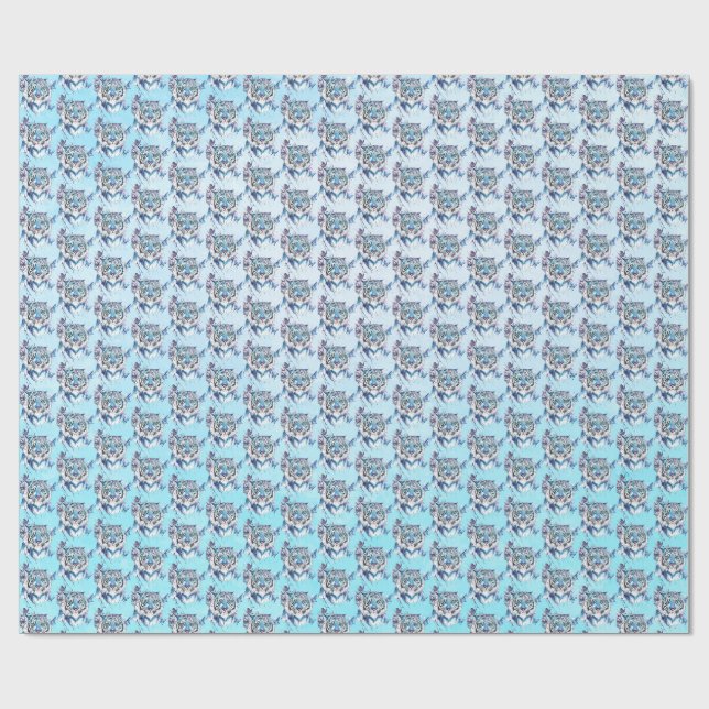 Papel De Presente Tigre (Aberto)
