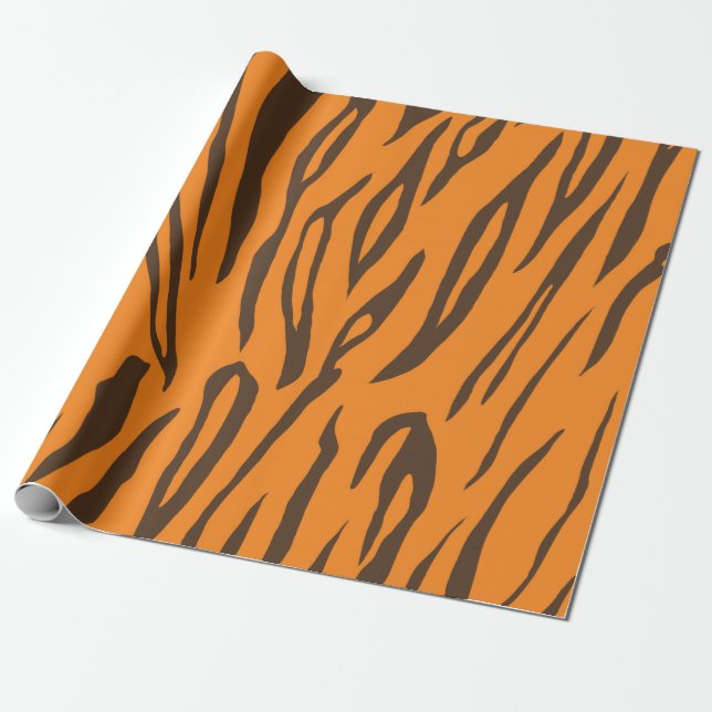 Papel De Presente Tigre (Desenrolado)