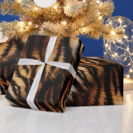 Papel De Presente Tigre