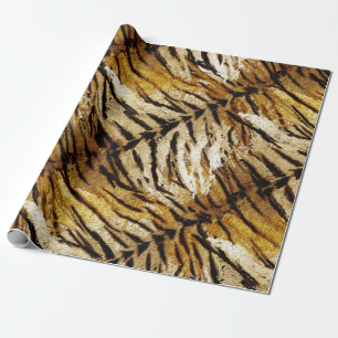 Papel De Presente Tigre de pele, na moda, tigre, listrado, impressã
