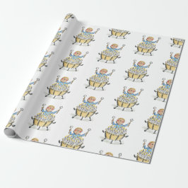 Papel De Presente Timpani Birthday