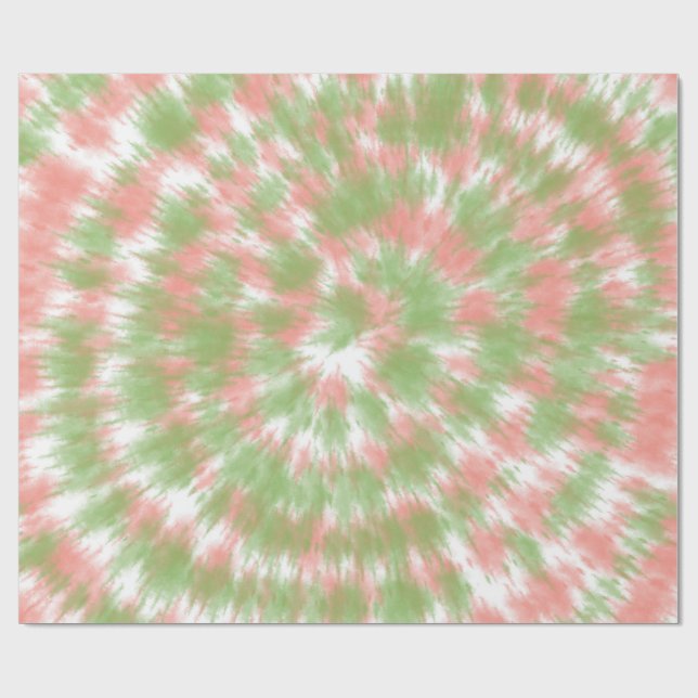 Papel De Presente Tingimento Tie Dye (Aberto)