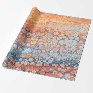 Papel De Presente Tinta acrílica