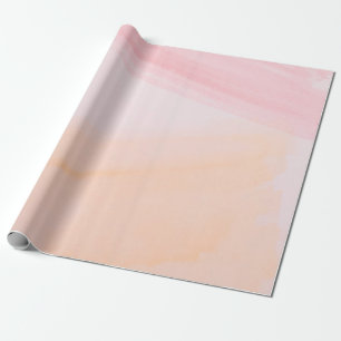 Papel De Presente Tintas cor-de-rosa e laranja