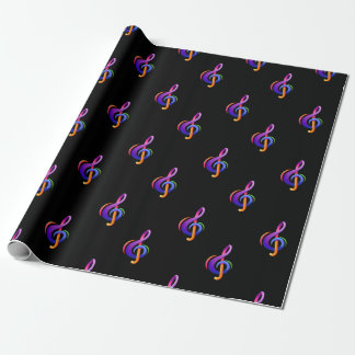 Papel De Presente Típico Preto
