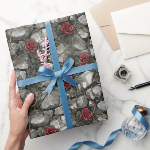 Papel De Presente Tire Tempo Para Cheirar As Rosas Tijolos Casamento