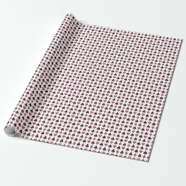 Papel De Presente Tocando Cartões: Grunge Abstrato Patterno (Desenrolado)
