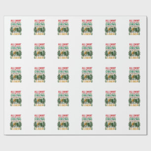 Papel De Presente Todas Querem Cerveja de Natal Copos de Cerveja Pin