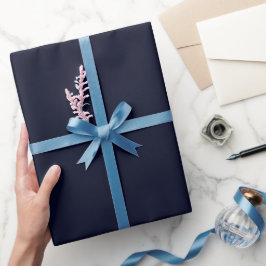 Papel De Presente Tom Azul Preto Cor Sombreado Tom