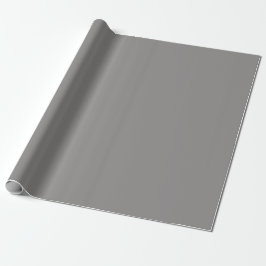 Papel De Presente Tom cinza simples cor tom tom