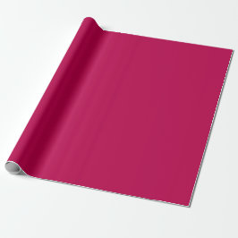 Papel De Presente Tom de Cor Rosa Berry Simples