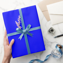 Papel De Presente Tom Royal Azul Cor Sombre Tonalidade