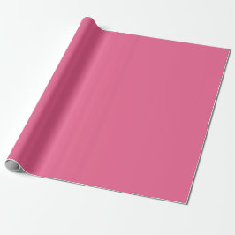 Papel De Presente Tom sem tom de cor rosa Rosa comum