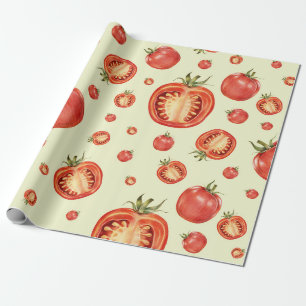 Papel De Presente Tomate