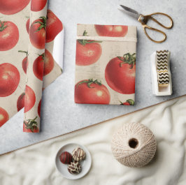 Papel De Presente Tomate