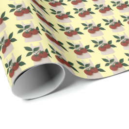 Papel De Presente Tomato Garden Kitchen Gift Wrapping Paper