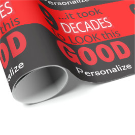 Papel De Presente Tomou 9 décadas para olhar este bom aniversário do