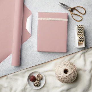 Papel De Presente Tonalidade Rosa Quente Sólida