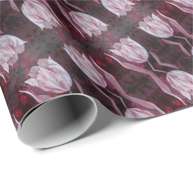Papel De Presente Tonkinson Tulips 4 Gift Wrap (Ponta do rolo)