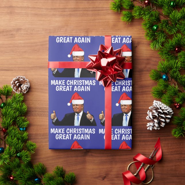 PAPEL DE PRESENTE TORNE O NATAL GRANDE TRUMP NATAL (Presente de Natal)
