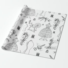 Papel De Presente torneira antiquada vitoriana