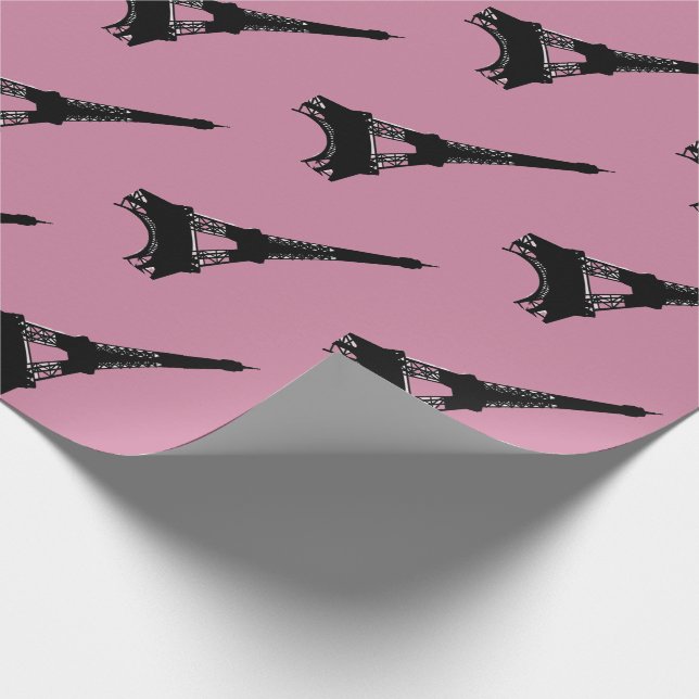 Papel De Presente Torre Eiffel Paris (Ponta)